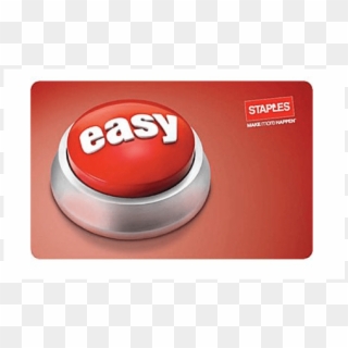 Staples Easy Button Clipart