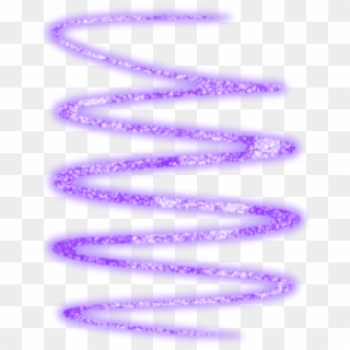#swirl #purple #purpleneon #neon #light #lights #star - Purple Swirl Picsart Clipart