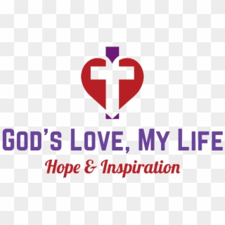 God's Love, My Life - Cross Clipart