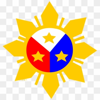 Philippine Sun Png Transparent Background - Transparent Philippine Flag Logo Clipart
