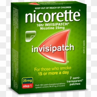 Nicorette Au Invisipatch Step 1 - Utility Software Clipart