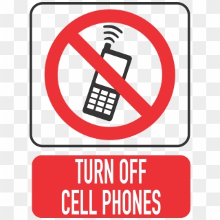 Mobile Phone Turn Off Your Cell Phone Close - Do Not Use Mobile Phone Clipart