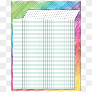 Tcr 7526 Colorful Scribble Incentive Chart - Trend Clipart