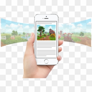 360 Mode Is Viewing Content On A Device Screen Without - Iphone Clipart