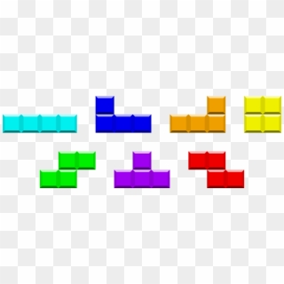Png - Tetris Blocks Png Clipart