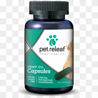Hemp Oil Capsules - Pet Releaf Clipart