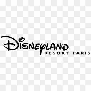 Disneyland Resort Paris Logo Png Transparent - Disneyland Paris Schrift Clipart