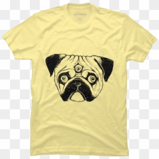 Pug Geek - Champions Club T Shirt Clipart