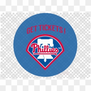 Mlb Philadelphia Phillies Fathead Logo Decal , Png Clipart
