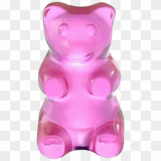Pink Gummy Gummybear Cutefreetoedit - Blue Gummy Bear Png Clipart