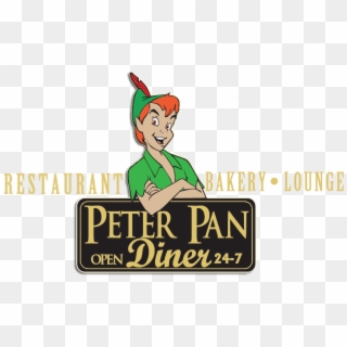 Peter Pan Diner Menu - Peter Pan's Favorite Place To Eat Out Clipart