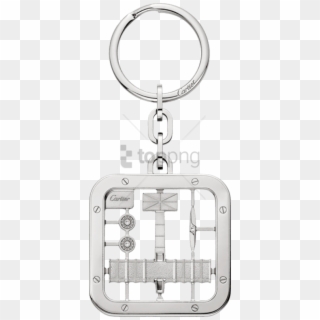 Free Png Cartier New Keychain Png Image With Transparent - Cartier Keychains Clipart