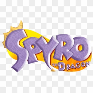 Spyro The Dragon - Spyro The Dragon Title Clipart