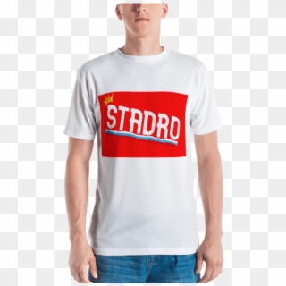 Stadro Red Box Logo Men's T-shirt - T-shirt Clipart