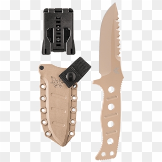 Benchmade Adamas Fixed Blade Knife, Plain Edge, Desert - Benchmade 375 Adamas Screws Clipart
