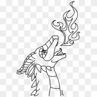 Fire Breathing Dragon Drawing At Getdrawings - Dragon Breathing Fire Drawing Clipart