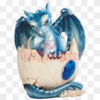 Sapphire Statue Png - Baby Dragon In Egg Clipart