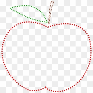 Red Apple Fruit Leaf Healthy Png Image - Hình Vẽ Trái Táo Clipart