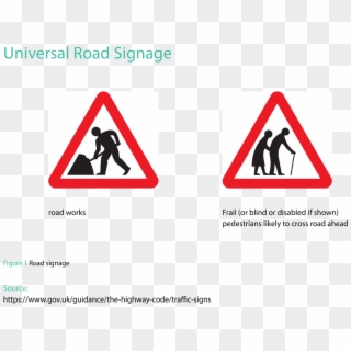 It Is Impossible To Teach Language Without Using Pictures - Road Signs Emoji Clipart