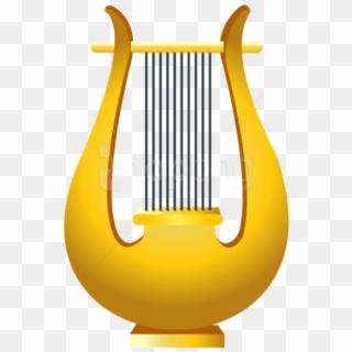 Free Png Gold Harppicture Png Images Transparent - Gold Harp Clipart