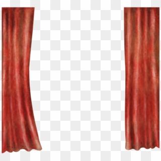 Red Curtains - Curtain Clipart