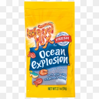 Meow Mix Ocean Explosion Clipart