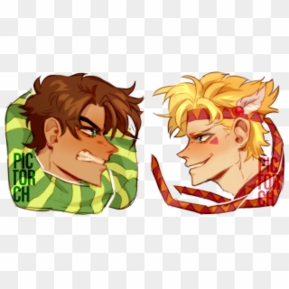 [fanart] Matching Icons For A Friend And - Jojo's Bizarre Adventure Matching Icons Clipart
