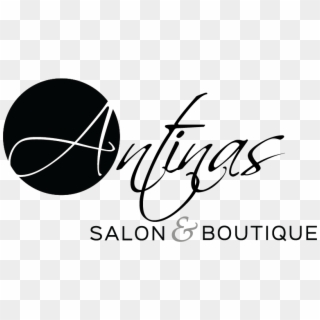 Antinas Hair Salon - Cool Fonts Clipart