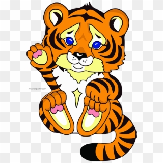 Hello Baby Tigger Cat Image Clipart Png - Tiger Cross Stitch Chart Transparent Png