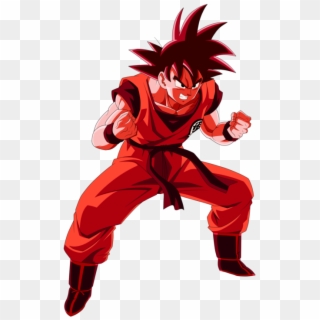 Goku Preparado Para Pelear - Goku Kaioken Wallpaper Hd Clipart