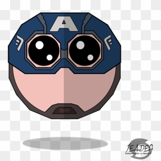 4 Steve Rogers - Emojis De Los Avengers Clipart