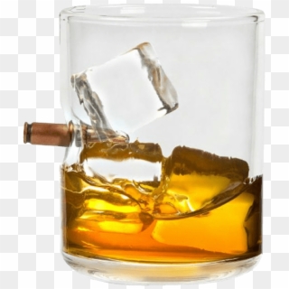 Whiskey Shot Png - Szklanka Do Whisky Z Pociskiem Clipart