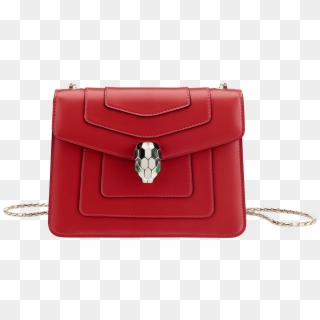 Serpenti Forever Flap Cover Flap Cover Calf Leather - Bvlgari Serpenti Bag Red Clipart