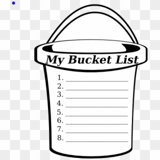 Small - My Bucket List Text Png Clipart