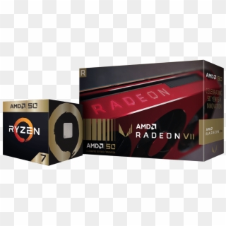 Amd Confirms Gold Editions Of Ryzen 7 2700x And Radeon - Amd Clipart