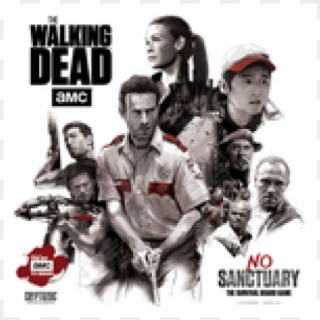 No Sanctuary Base Edition - Walking Dead No Sanctuary Game Clipart