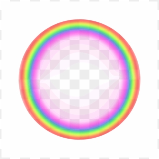 휘핑 Rainbow Png - Circle Clipart