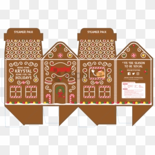 Free Png Kry-holidaysteamer 2017 - Gingerbread House Clipart