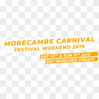 Morecambe Carnival Weekend - Poster Clipart