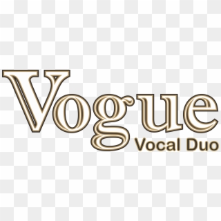 Vogue Logo For Light Backgrounds 895kb - Calligraphy Clipart