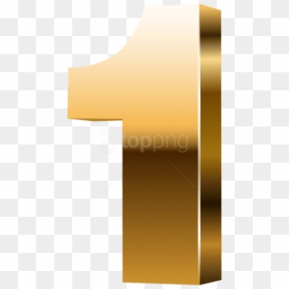 Free Png Download Number One 3d Gold Clipart Png Photo - Gold Number 1 Png Transparent Png