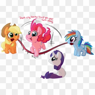 Php27, Filly, Foal, Jump Rope, Pinkie Pie, Rainbow - Applejack Clipart