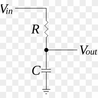 Capacitor Resistor Voltage Divider Clipart