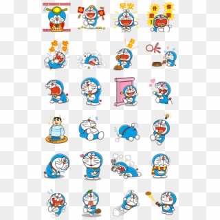 Download Sticker Line Doraemon Animated Stickers Line2me Clipart