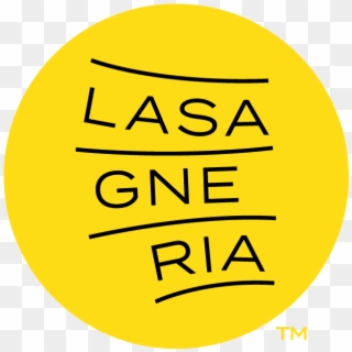 Lasagnaria Logo Yellow Circle Rgb Tm - Circle Clipart