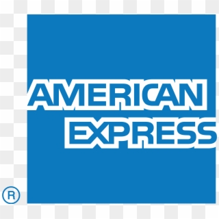 American Express Logo, Blue, One Color - American Express Logo Solid Clipart