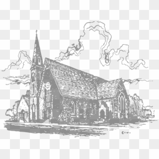 Christ Episcopal Church - Episcopal Church Drawing Clipart