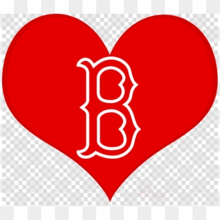 Red Sox Baseball Clip Download - God Is Love Heart - Png Download