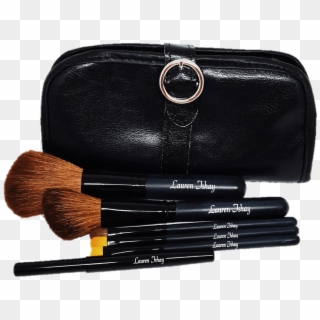 Personalized Travel Makeup Brush Set - Makeup Brushes Clipart