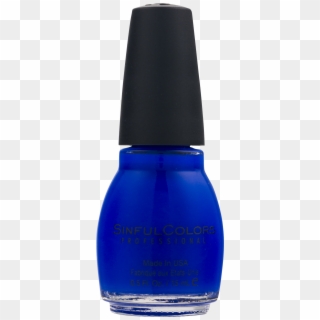 Blue Nail Polish Bottle Clipart